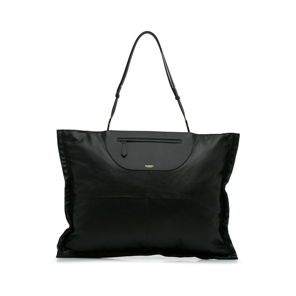 Pre-Loved Burberry Lambskin Olympia Scarf Tote - Picture 1 of 12